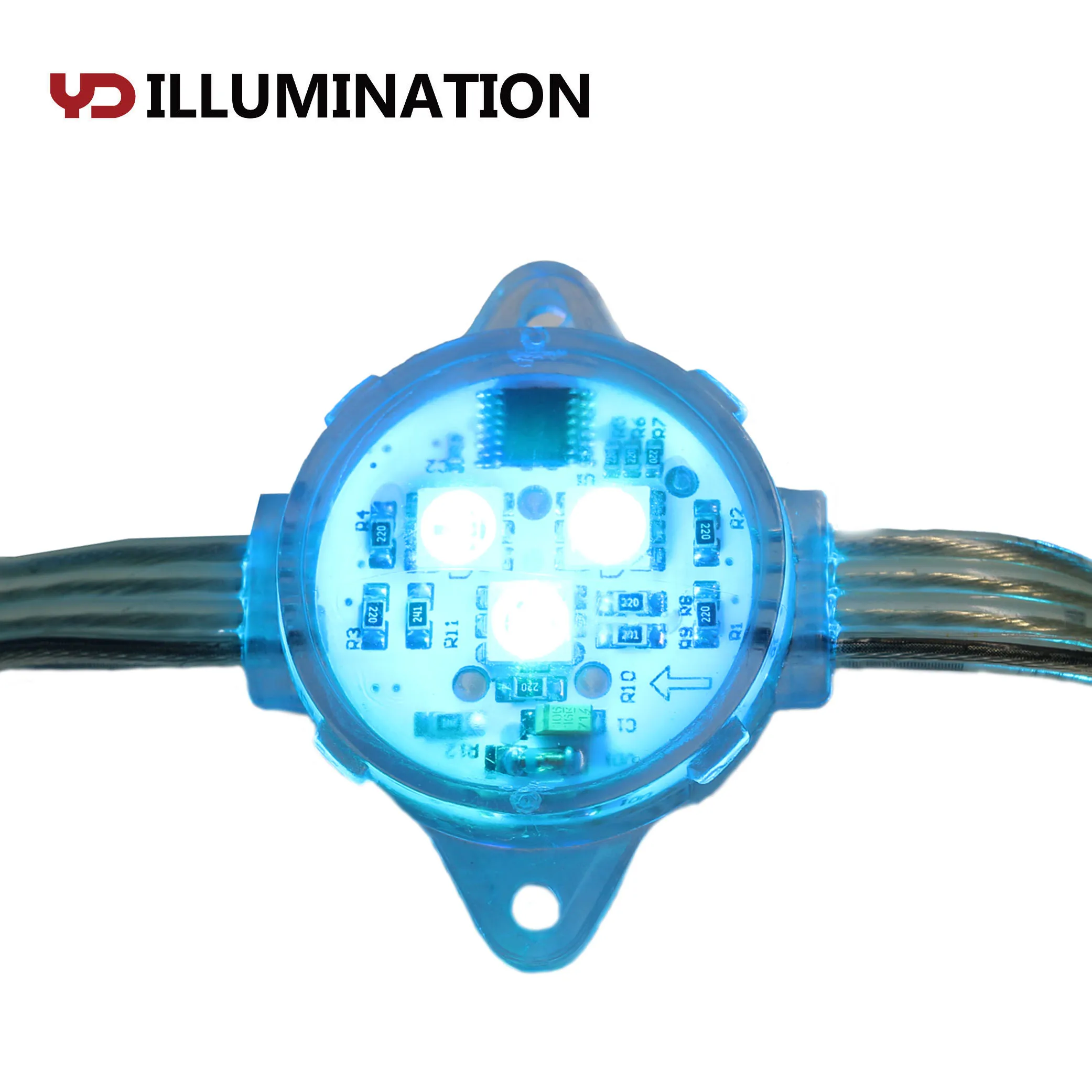  YD наружный водонепроницаемый ce saso утвержденный IP68 RGB светодиодный мостовой