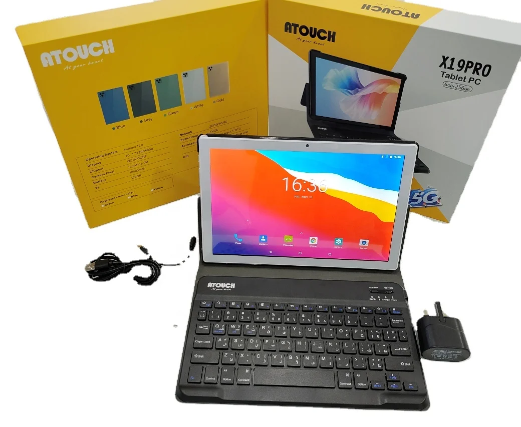 High Quality 10.1 Inch IPS Display Screen Camera 5.0M+8.0M Tablet 6GB+256GB Dual SIM Tablet PC For Senior High School Student