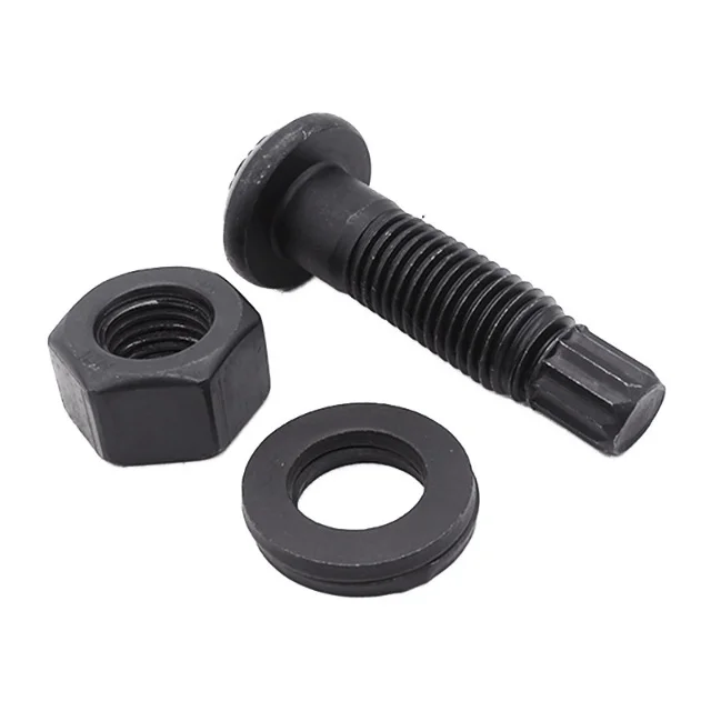 Round head bolts for steel structures 10.9S torsional shear screws
