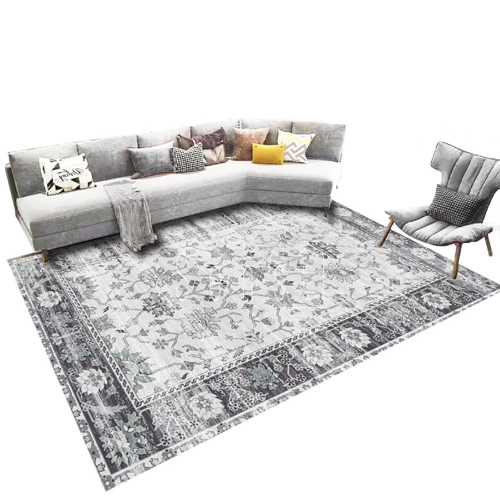 3d Printed Print On  Non-Slip Floor Mat Rustic Carpets Non Woven Custom Rugs With Logo Bulk