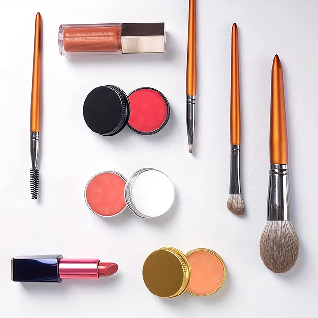 RTS 1oz 30ml Twist Top Cosmetic jar Luxury Round Silver Black Gold Metal Face Eye Cream Lip Balm Aluminum Tin Cans Canister