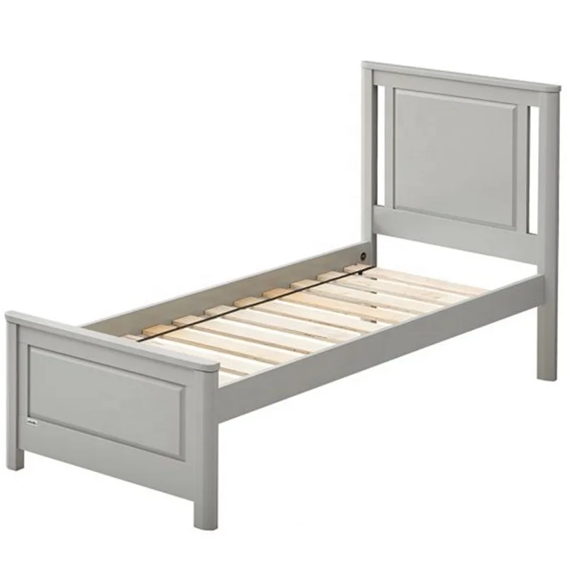 solid beech wood single Twin Size teen Bed with Trundle bed, Heavy Duty Modern twin Storage Bed Frame with oak  Wood