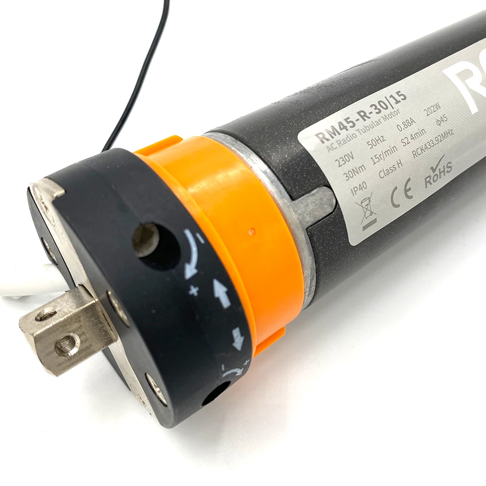 Стандартный трубчатый двигатель переменного тока Ronco 45 мм по низкой цене