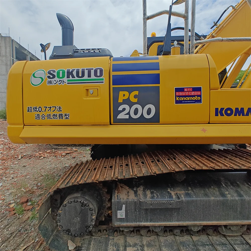 used KOMATSU PC200 8 medium machine for construction secondhand high quality good condition construction equipment komatsu
