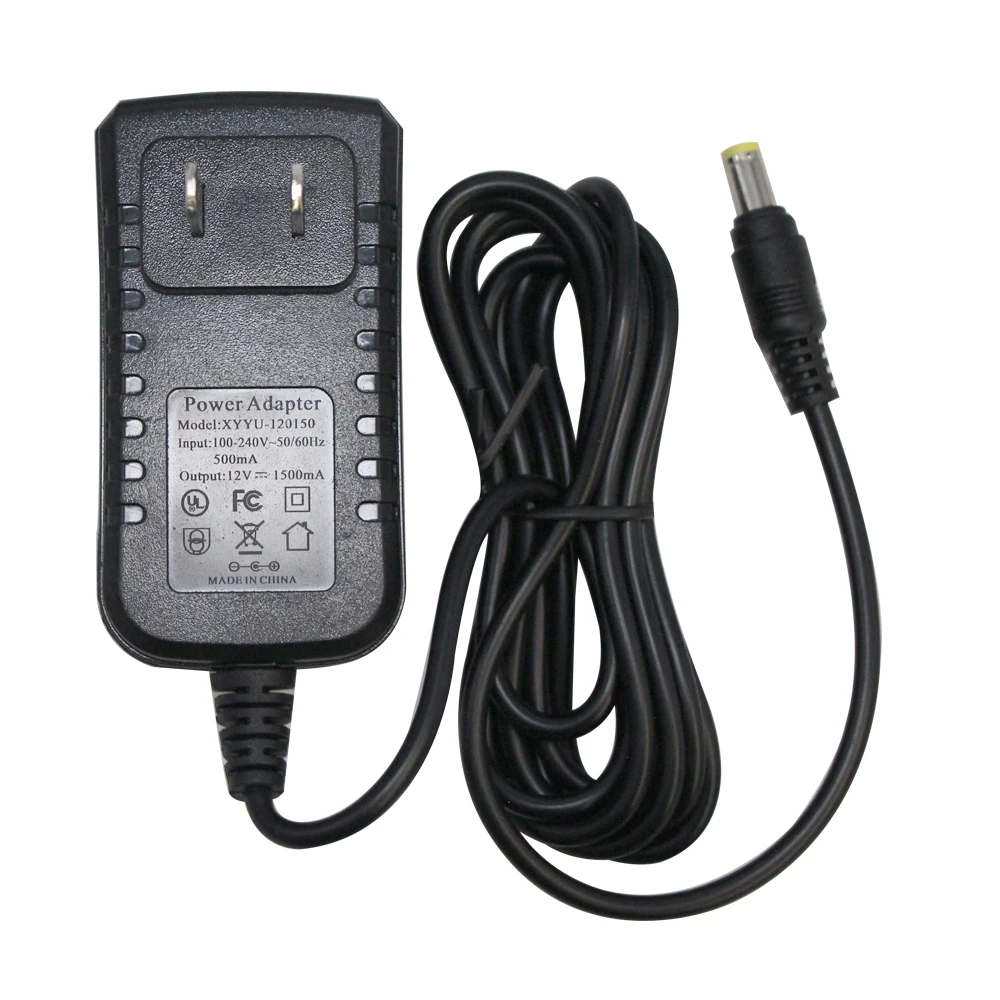 KUNCAN Charger Supply 2.1mm US 2.1 12 Volt Ac 5v Dc 2a Power Adapter With Dc Plug