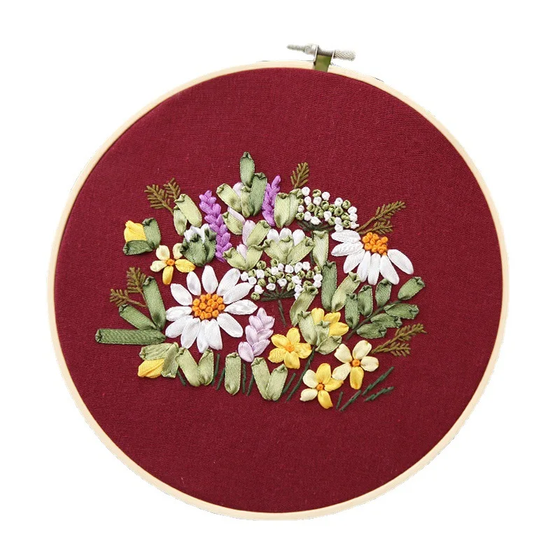 Классическая Китайская вышивка «DIY» изготовление цветов ручная работа материалы для начинающих наборы