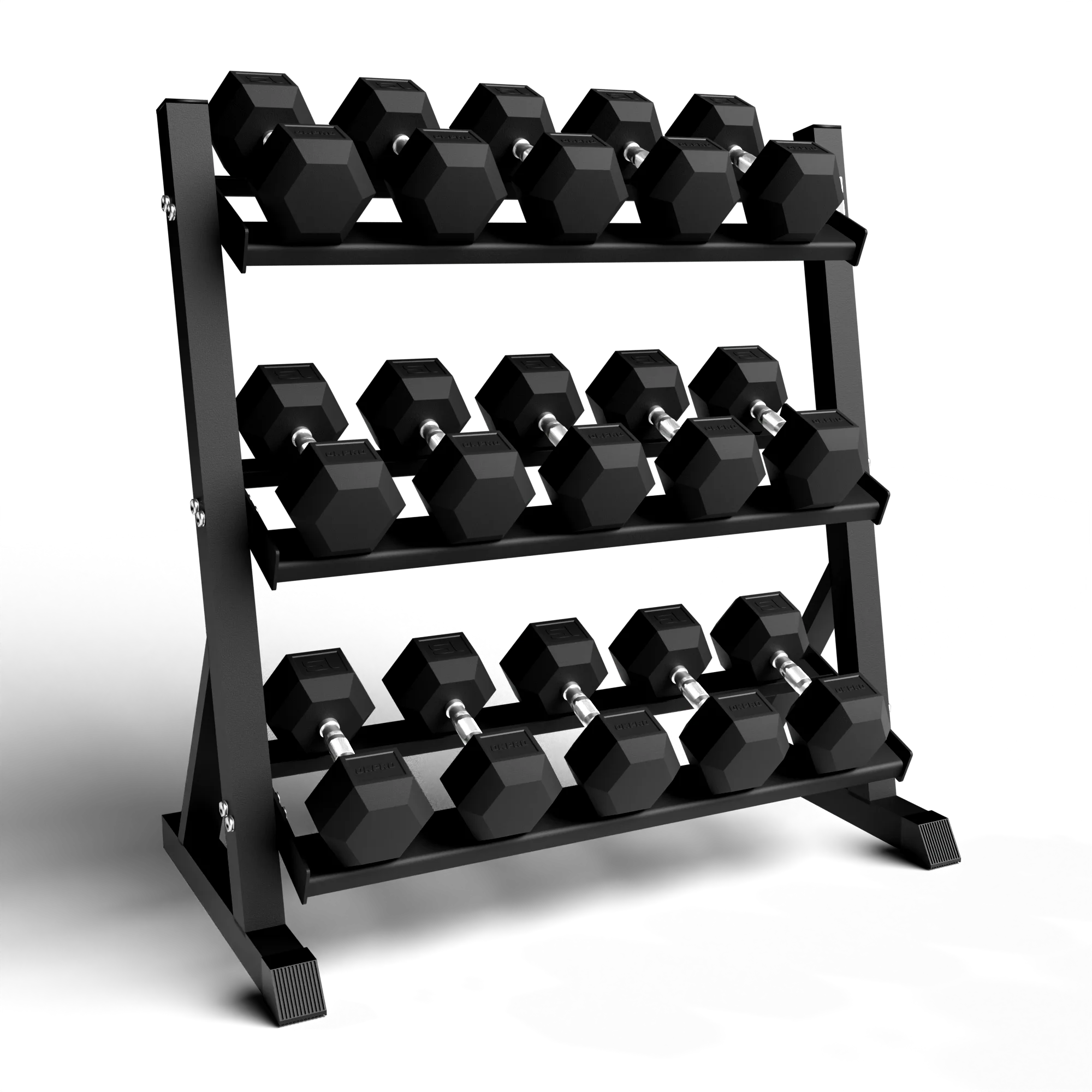 OKPRO Fitness Durable Free Weights Hexagonal Dumbbell Gym Workout Dumbell Rubber Hex Dumbbells Price