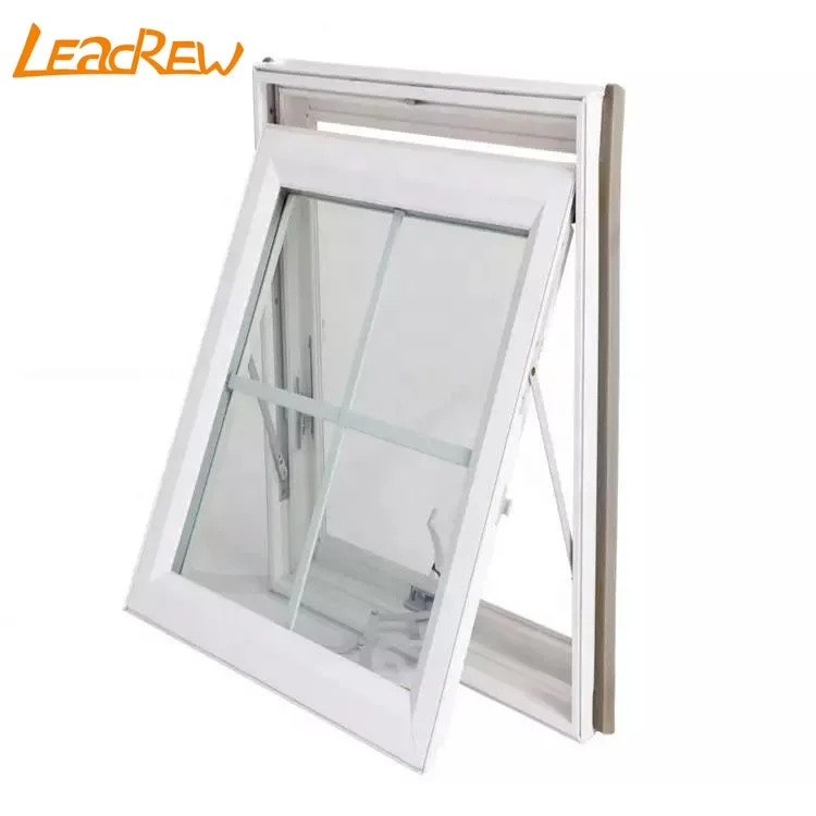 Hurricane Impact Design Aluminum Awning Window Storm Proof Aluminum Top Hung Windows