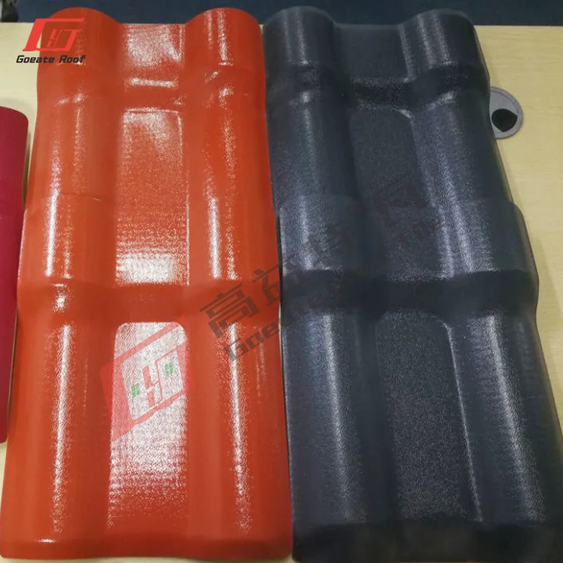 ASA roof sheets Fiber mesh synthetic resin tile resist hailstone fiberglass panels
