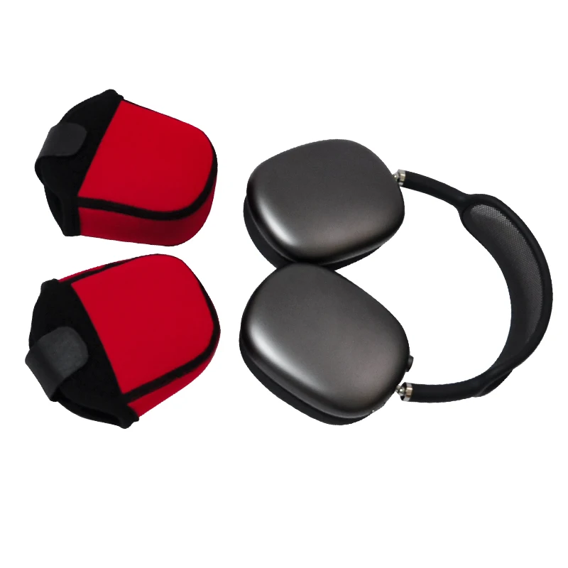 Кожаный защитный чехол для наушников, Магнитный чехол, многофункциональный чехол для хранения для AirPods Max