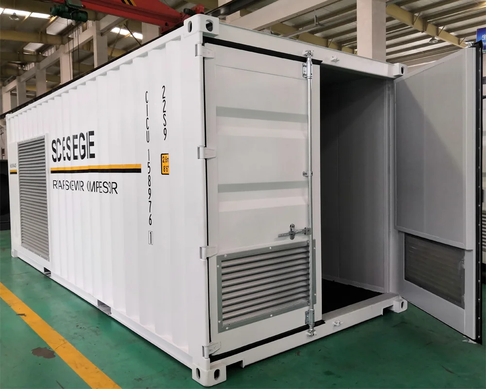 Вращающийся винтовой воздушный компрессор среднего давления передвижного типа для установки по производству аммиака