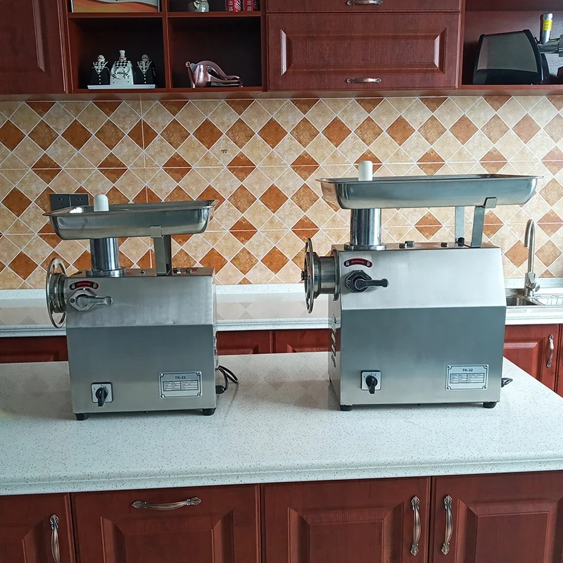 2200W Stainless Steel Meat Grinders Commercial Grinder TK 22 32 Commercial Use Food Mincer Electric Meat Grinder for Sale