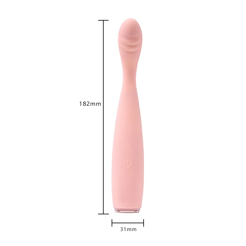 HMJ 2024 Powerful Waterproof Dildo Clit Stimulator with 5 Vibration Modes Flexible Sex Toy Women Pen G Spot Vibrator