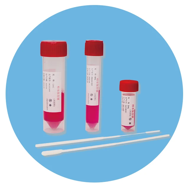 OEM/ODM Transport Medium Sample Disposable Saliva Collection Mouth Bucca Swabs Sterile Nasopharyngeal Oral Nasal Swab Stick