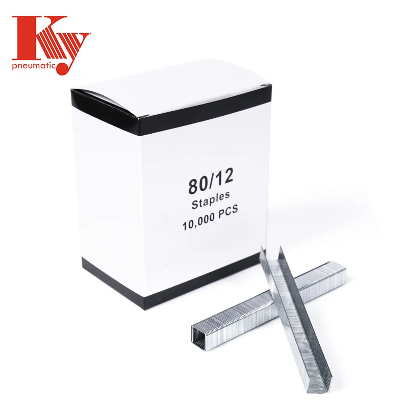 21 Gauge Silver Color 80 Series U Type Air Gun Nail 8012 Standard Stapler Pin