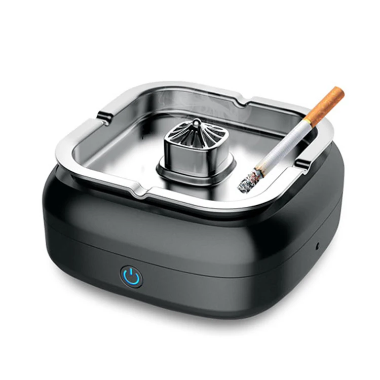 OEM Rechargeable Smoke Air Purifier Desktop Portable Ashtray Air Purifier True HEPA Filter Manufacturer