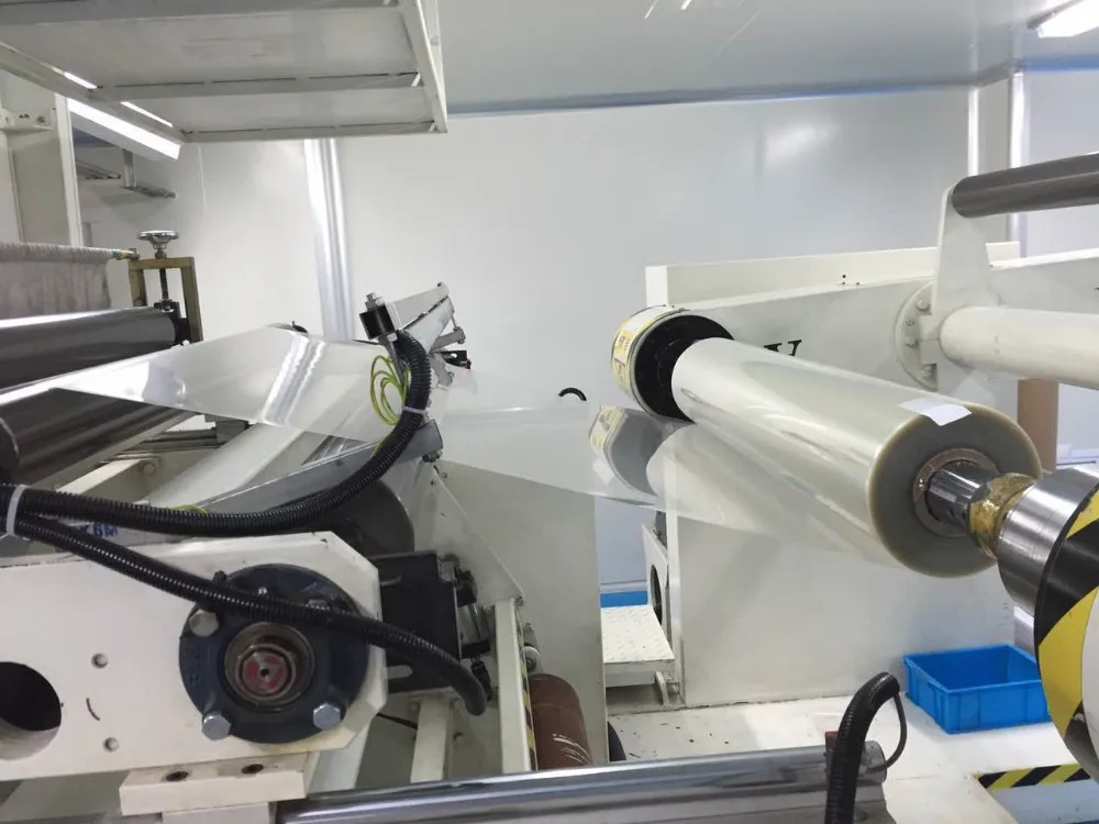 Silver PET sticker with glassine liner