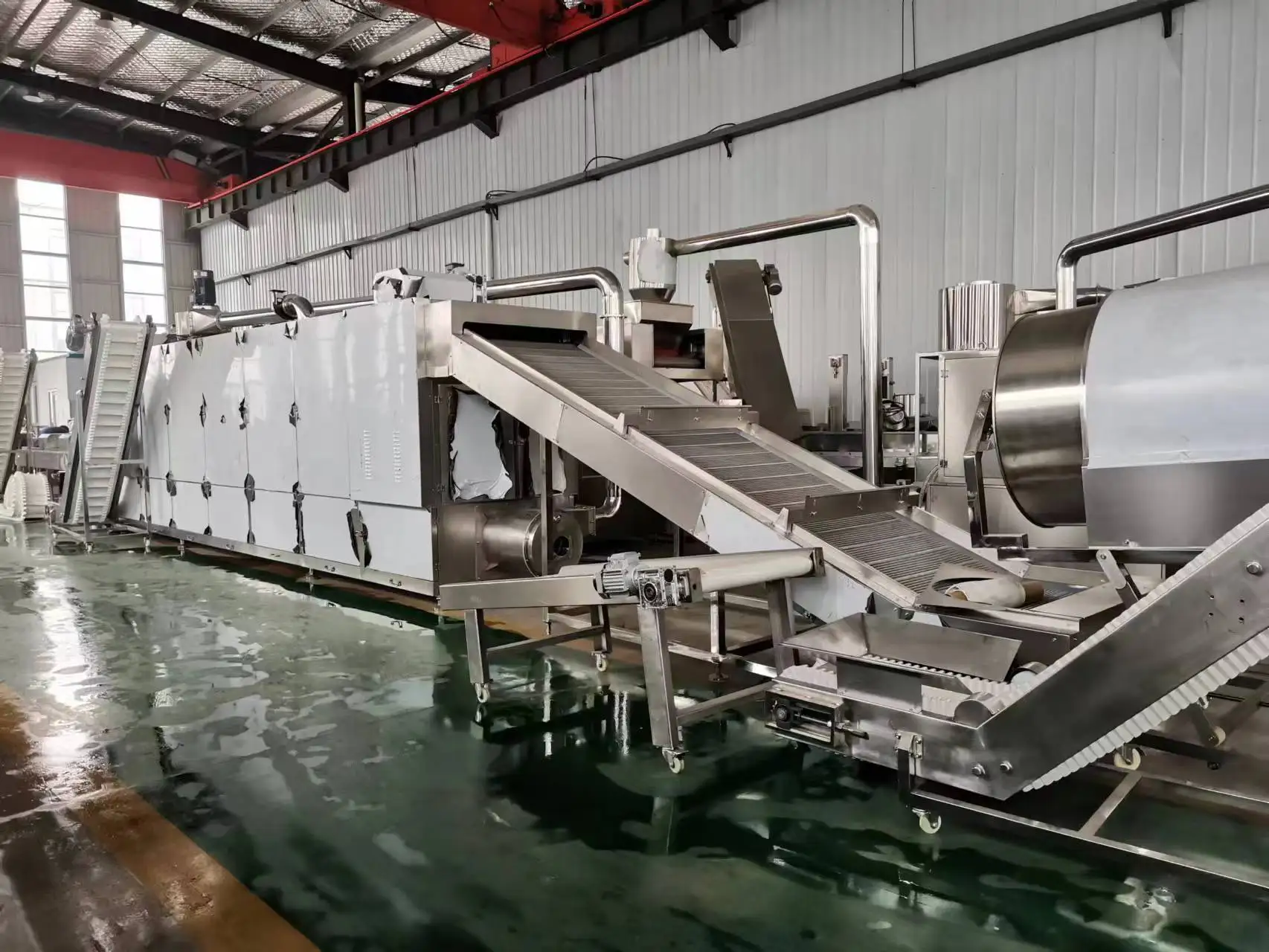 200kg/h twin screw extruder for puffed snacks food production corn flakes machinery price small corn flakes making machine