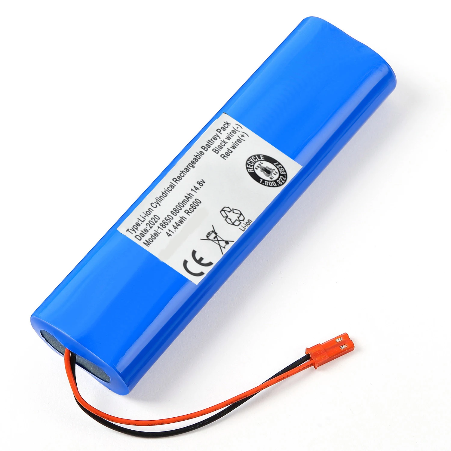 Custom OEM Li-ion Lithium Pack 2800mah 4800mah 6800mah 14.8V Rechargeable Batteries 18650 Battery Pack Lithium Ion Batteries