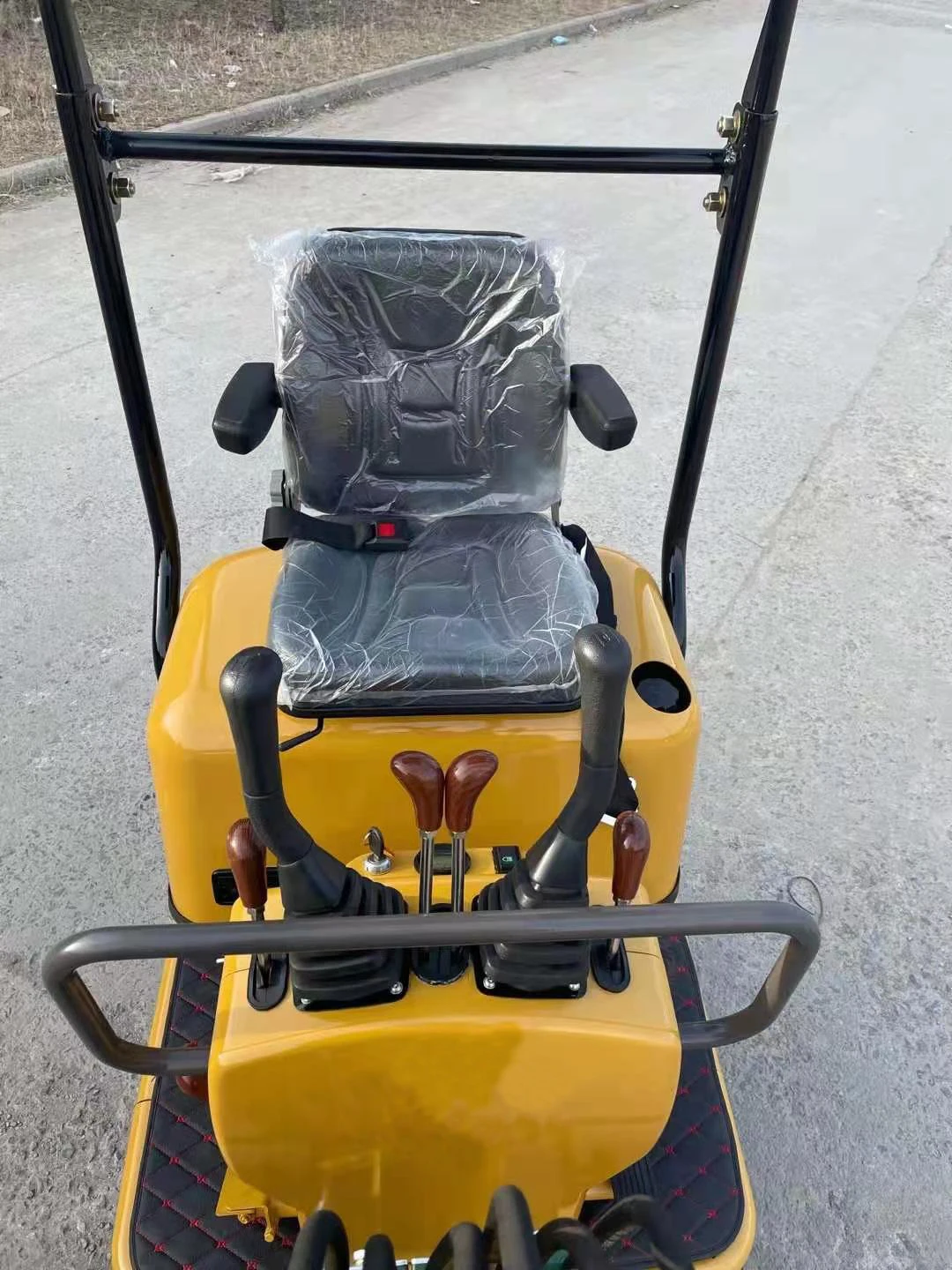  Недорогой гусеничный экскаватор CANMAX 0 8 тонн 1 тонна маленький EX9008 мини-экскаватор на