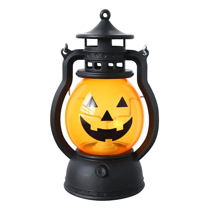 Halloween Party Decorations LED Pumpkin Lantern Decorative Light up Home Decor Hanging Lantern Pumpkin