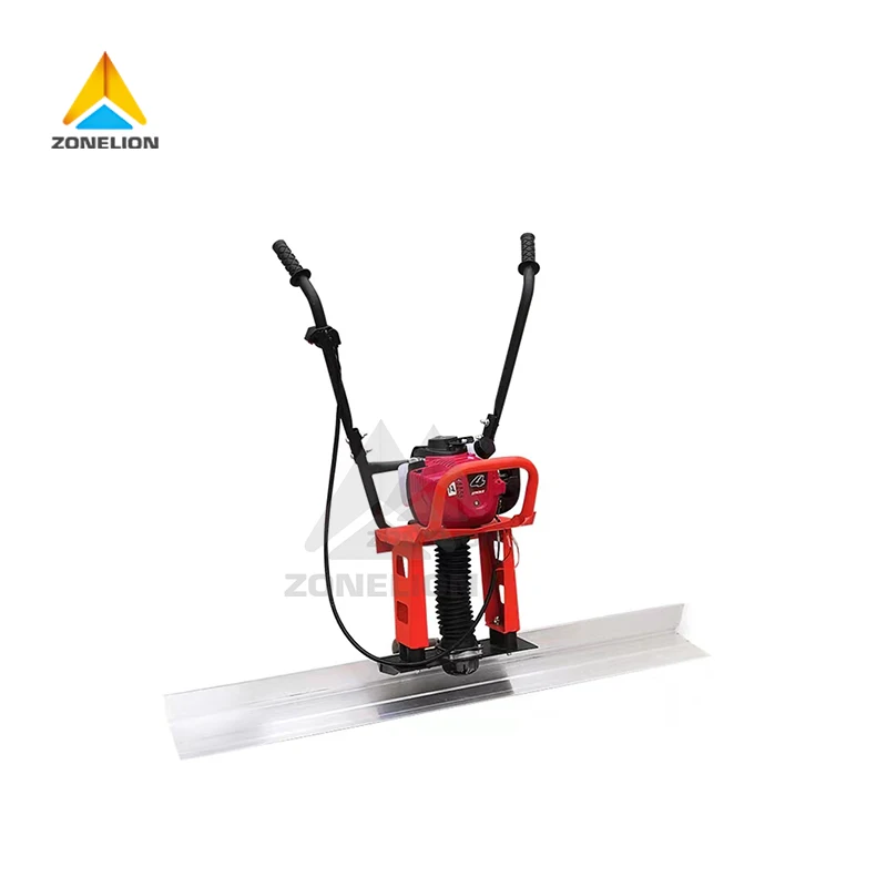 Factory Supply 2m Steel Concrete Level Machine High Power Gasoline Engine Concrete Screed Machine