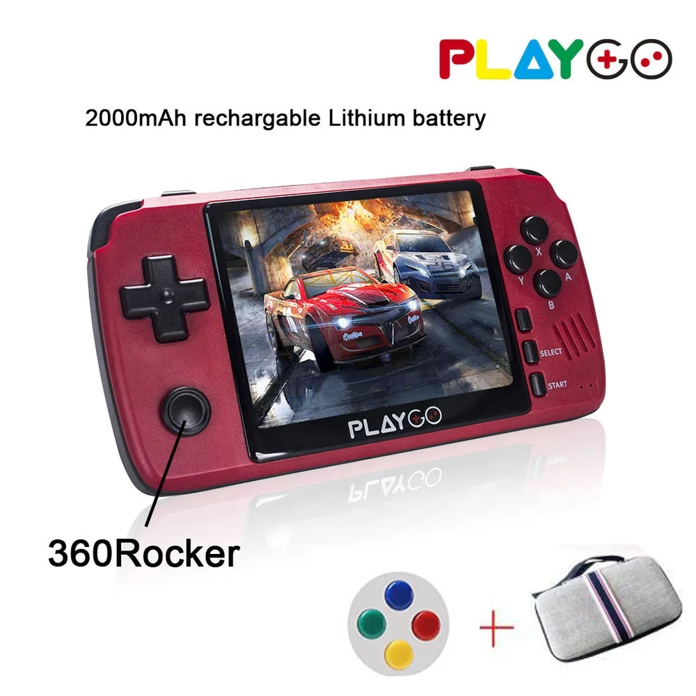 3.5 Inch Playgo Emulator Handheld Game Players 16GB 1000 Retro Classic Jogos Video Game Console