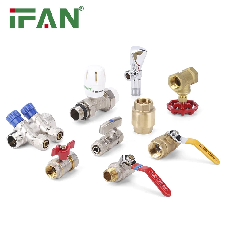 IFAN Hardware Tools Valves Supplier 1/2'-2' Control Valves Vacuum Casting Brass Valve