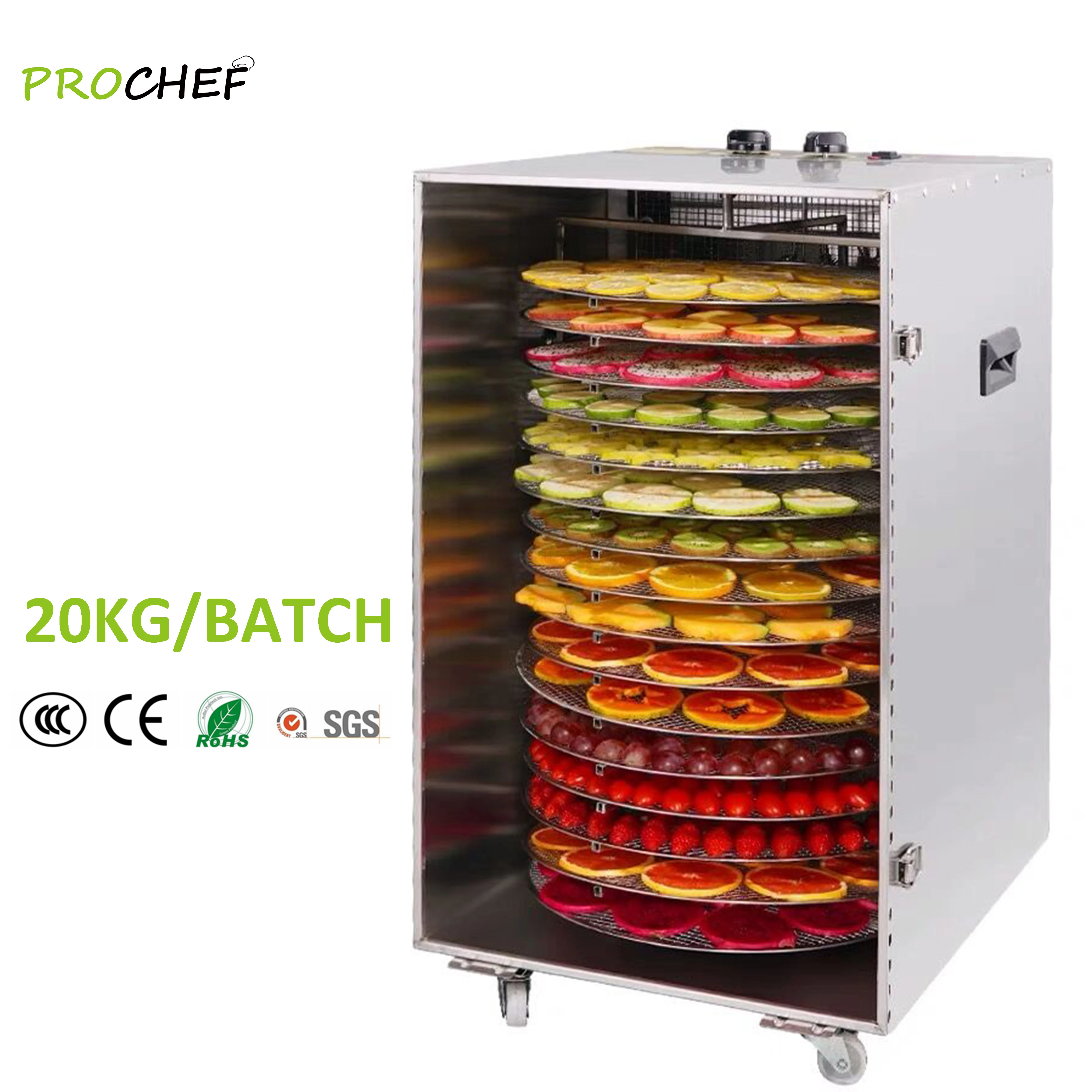 Hot selling commercial food dryer commercial dehydrator stainless steel electric meat dehydrator