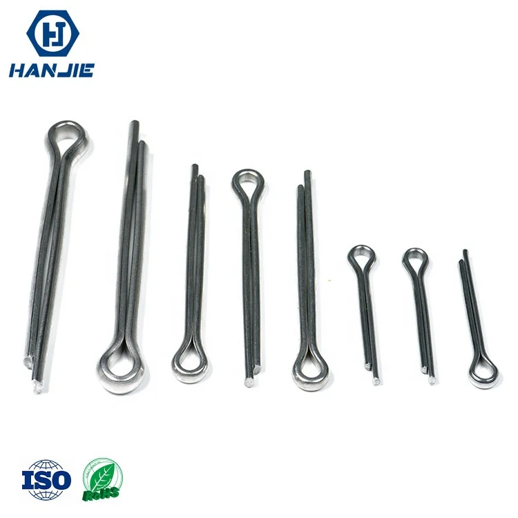 SS304 316 из нержавеющей стали R Сплит прорезной пружинный штифт