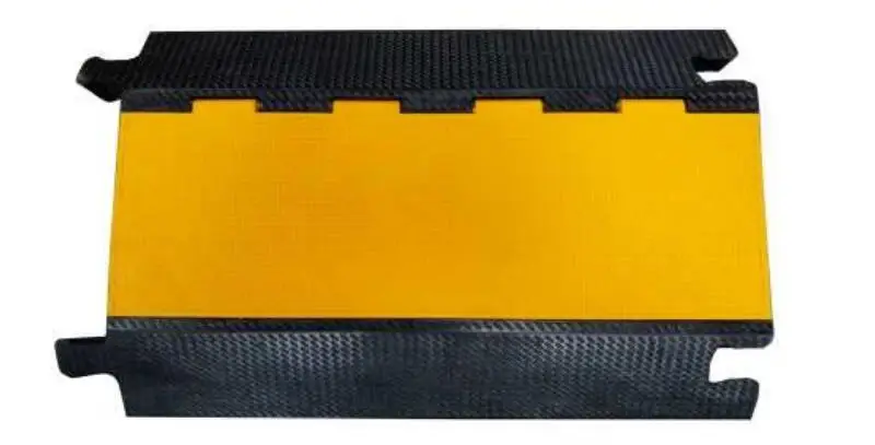 Rubber Cable Protector Outdoor 4 Channel for Electric Cable