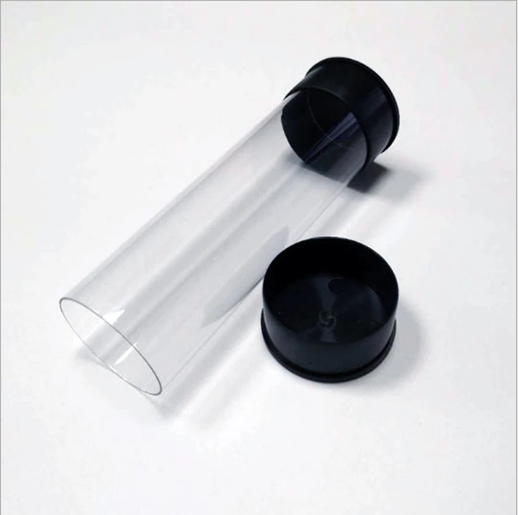 Direct Sale Clear Plastic Tube Packaging Round Packing Tube