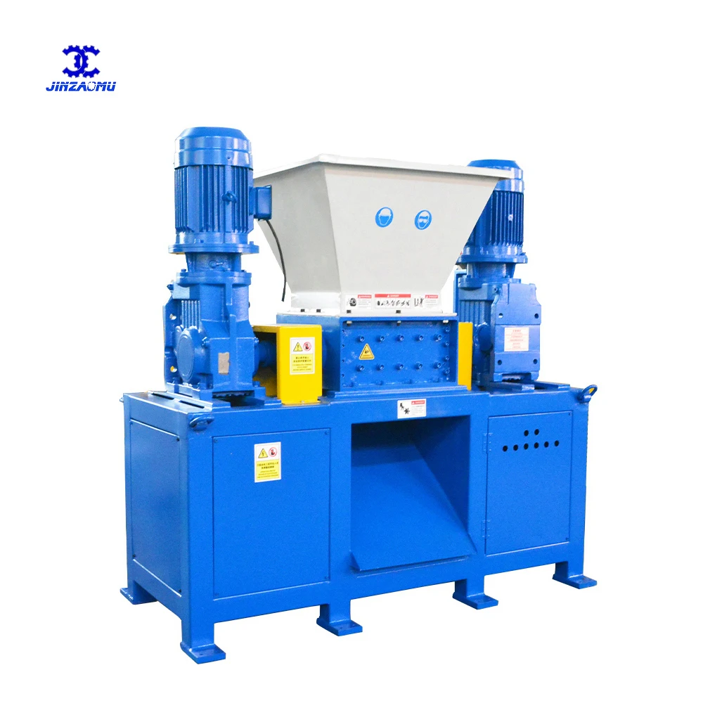 Standard Product Quality and Quantity Assured Highly Durable Double Shaft Plastic Shredder Machine