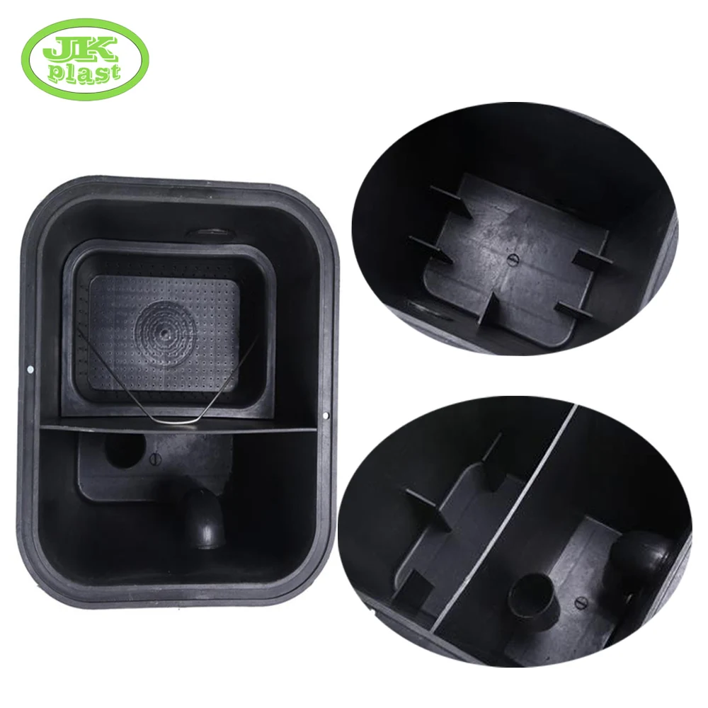 Grease trap buried plastic sewage settling oil-water separator catering kitchen oil filter small commercial