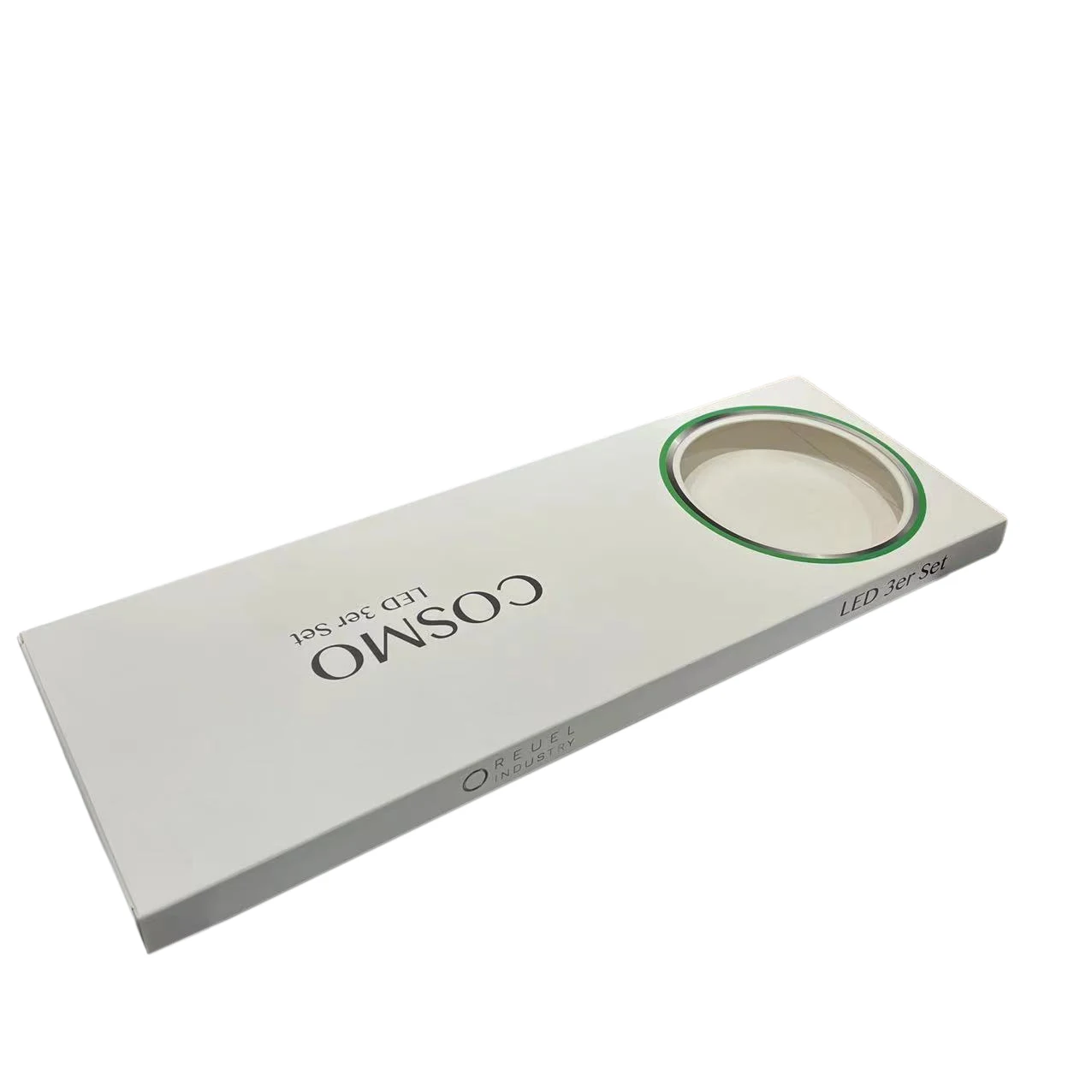 Custom Color Printing Cosmetics Box Foldable Paper Package Box with Logo for Led Light Bulb