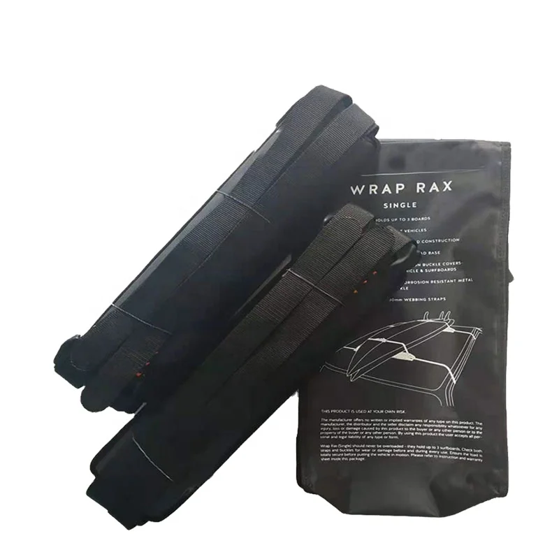 Soft Roof Rack Pads Single/Double  Wrap Rax Secure Surfboards /Kayak/paddle boards