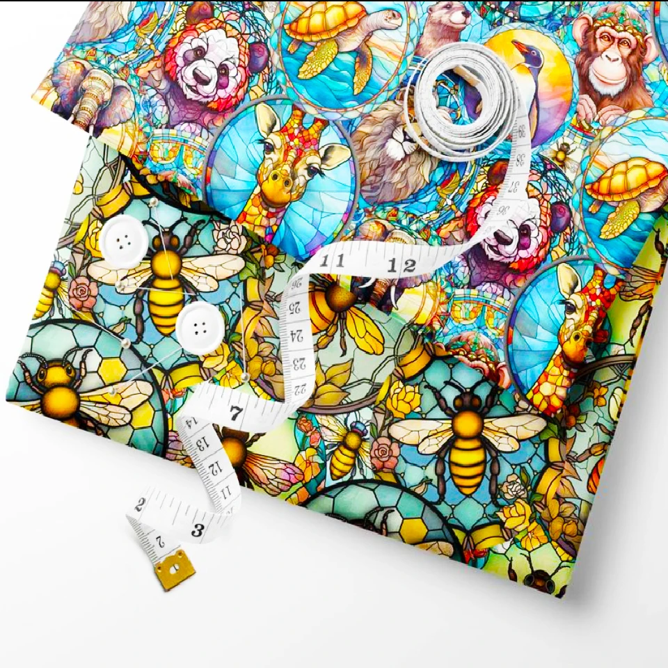 Custom Design Organic Cotton Lycra Print Jersey Knit Fabric 95 Cotton 5 Spandex Fabric Cottons Fabric