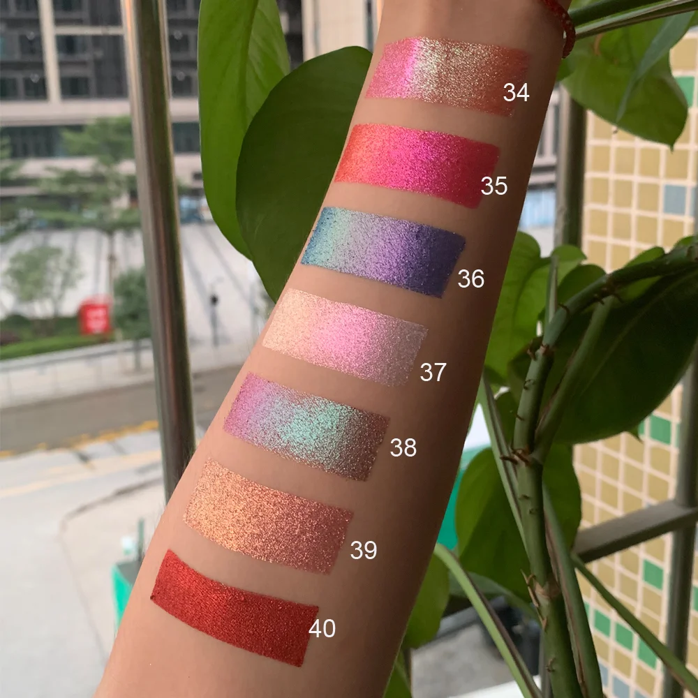 Customization Pressed Duochrome Eyeshadow Pigment Powder 100 Colors Multi Eyeshadow