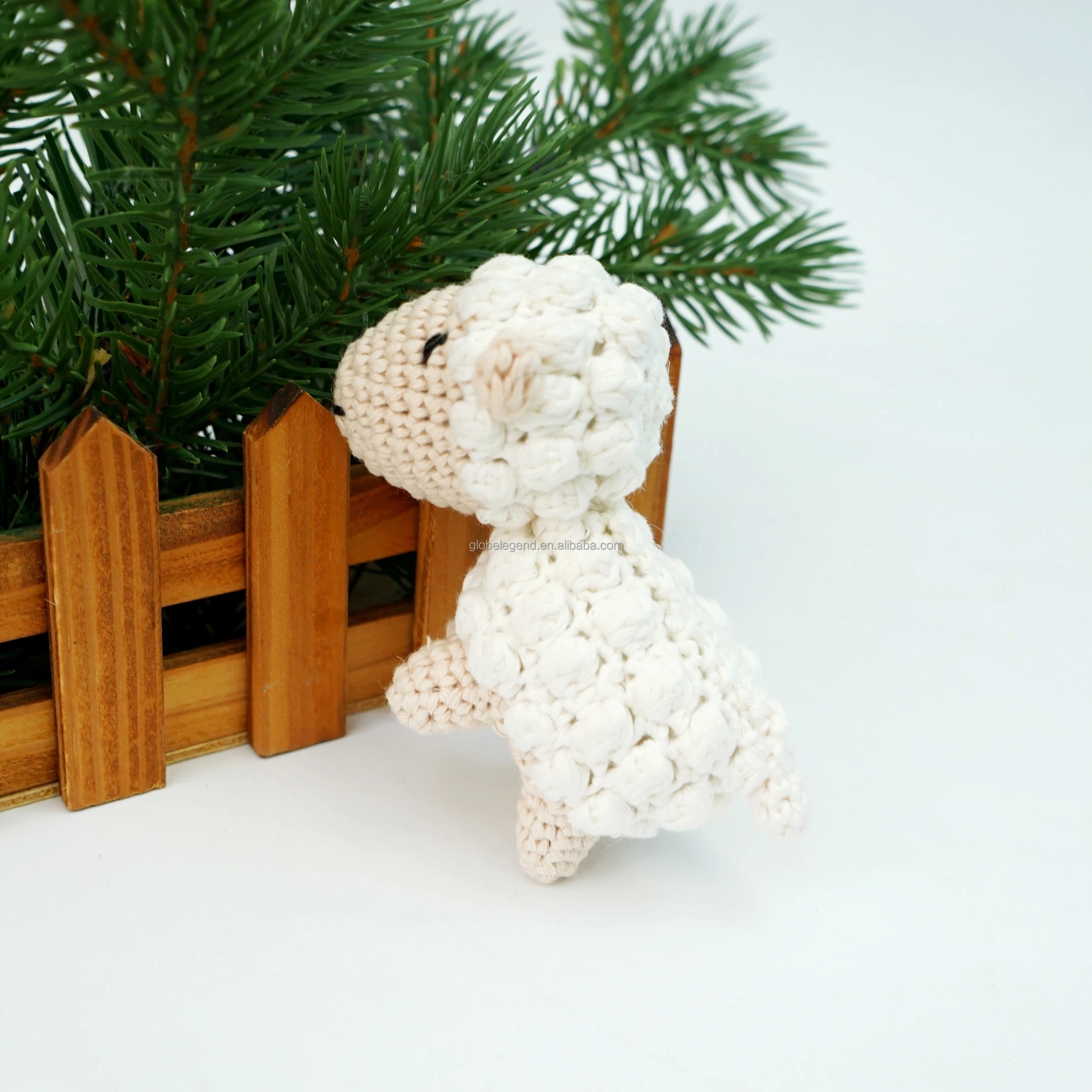 Customized Handmade Crocheted Amigurumi Moose Stuffed Toys for Infant Toy Bunny Doll