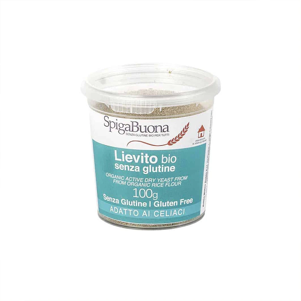 High Quality Italian Organic Gluten Free Active Dry-Yeast Cylinder Grinding Use For Bread Pizza 100G