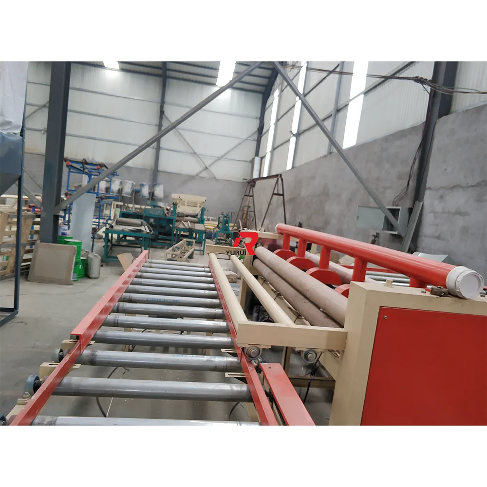 Gypsum Ceiling Board Making Machine Small Automatic Pvc Lamonated Gypsum Ceiling Making Machine