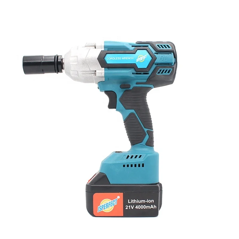 600N.M Brushless impact wrench cordless impact 12.7mm 1/2 inch battery interchangeable