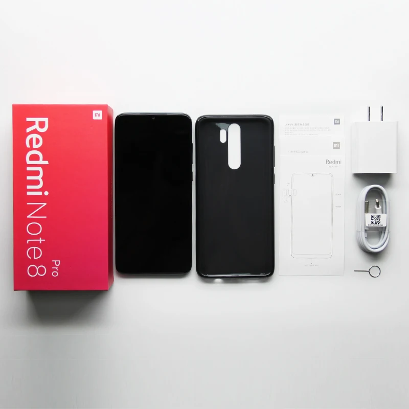 
Global rom Red mi Note 8 Pro 6GB 64GB/128GB Smartphone 64MP Quad Camera Helio G90T Octa Core 6.53