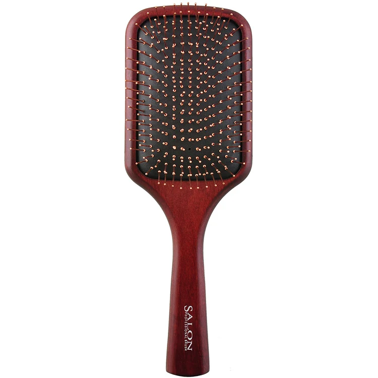 Factory Directly Sale Hair brush Wooden Paddle Brush Massage Paddle Hair Brush