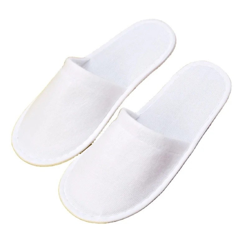 Disposable slippers thickened brushed fabric slippers Hotel Hotel B & B travel portable home wholesale