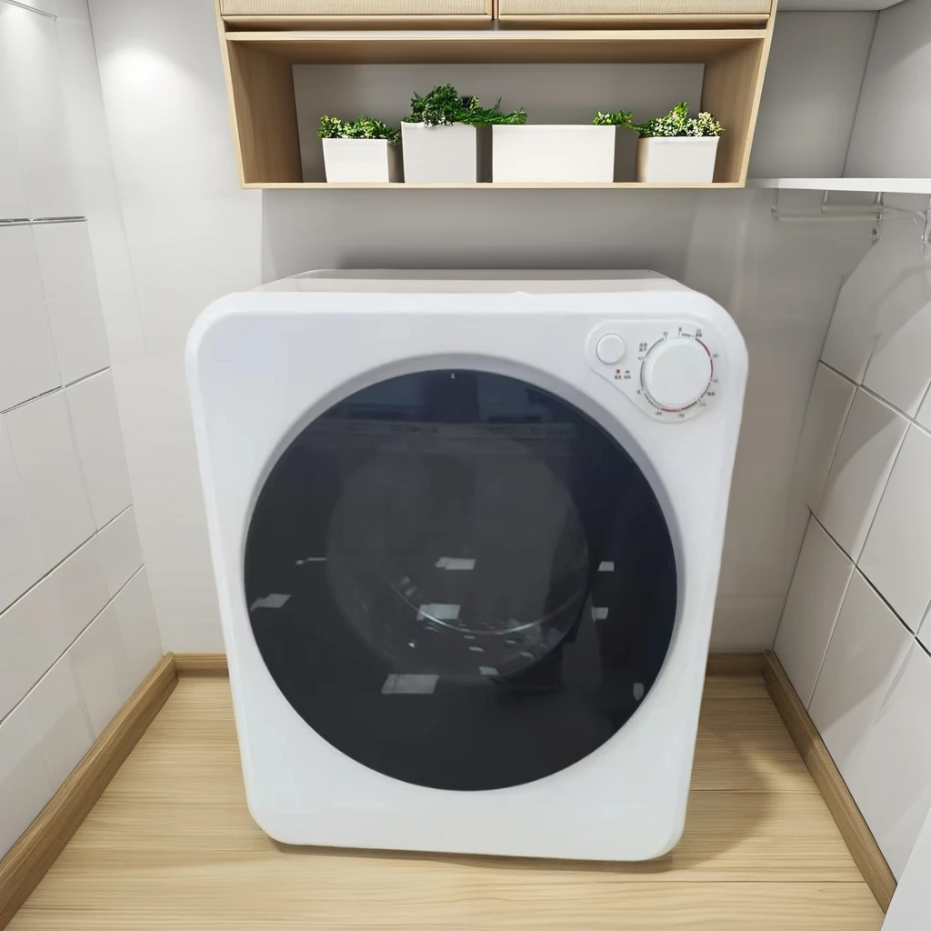 Compact 7kg Electric Clothes Dryer Machine Home Use Stainless Steel Construction with UK & US Plugs Wholesale