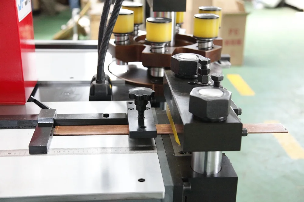 Copper busbars hole punching cutting horizontal vertical bending machine CNC hydraulic machine