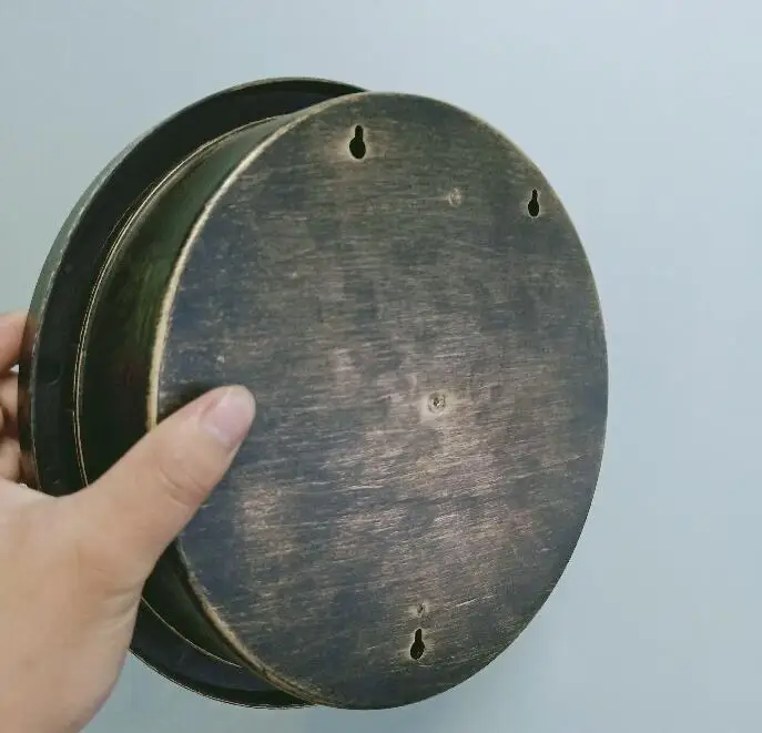 Clock Safe  10 Inch Battery Operated Analog Clock with Hidden Wall Safe for Jewelry, Cash, Valuables