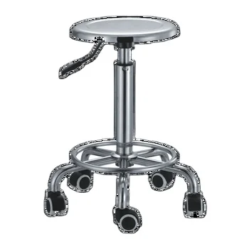 FJ-16    stainless steel lifting round stool