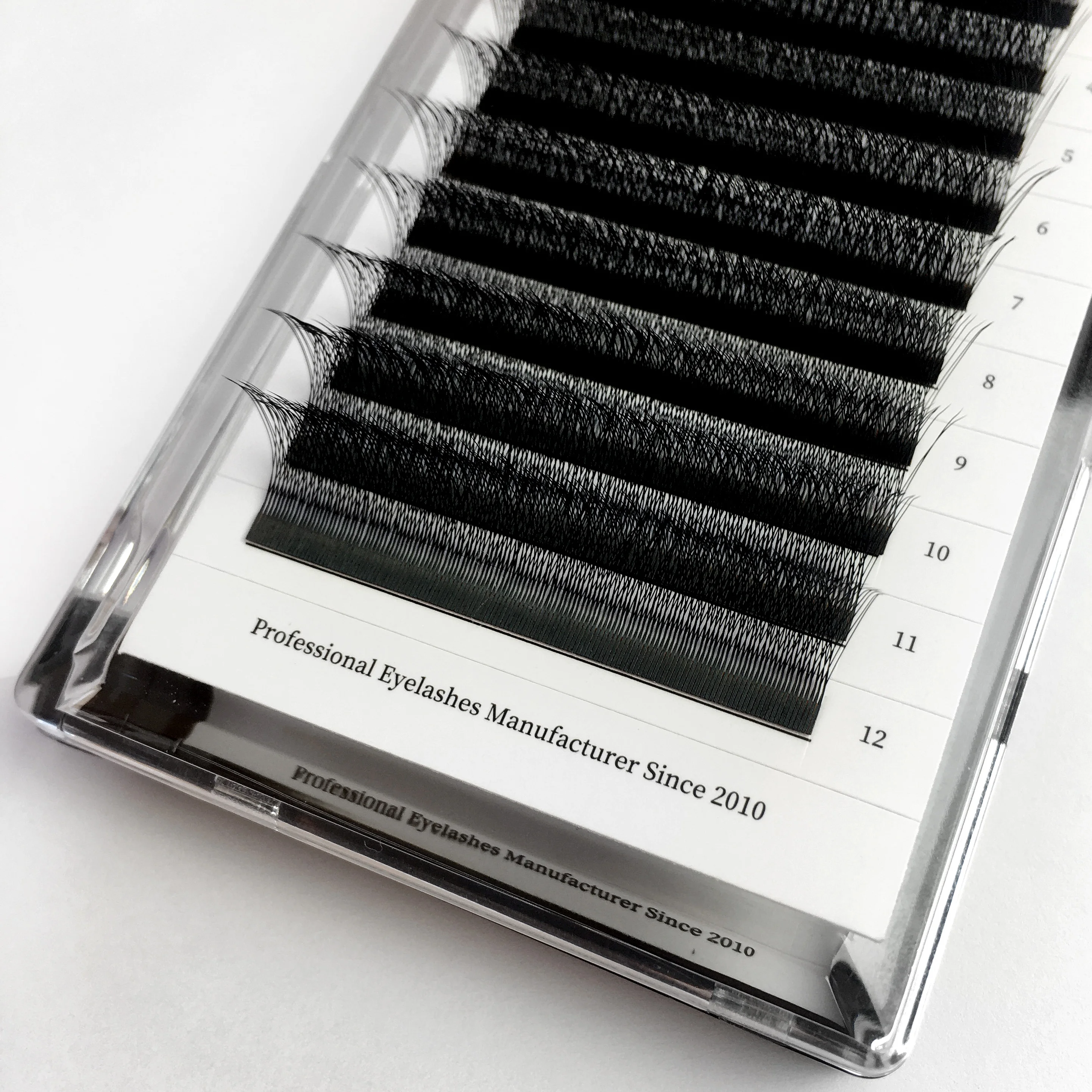 Goddess Lashes 3d Wholesale Vendor W Shape 0.07 Thickness Faux Mink Individual Eyelash Extension fio w 3d extenso de clios